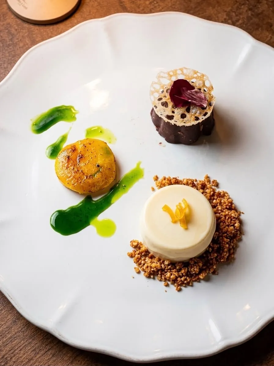 Dessert trio